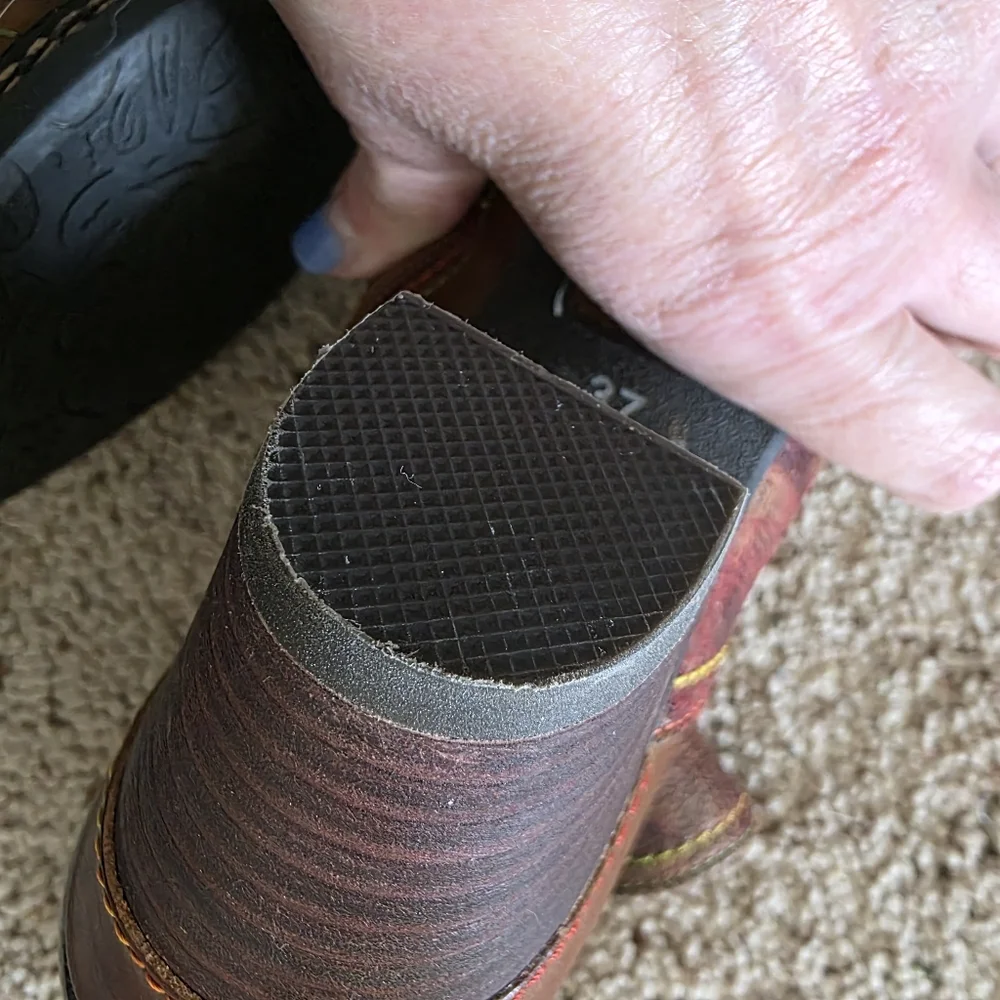 Spring Step Multicolor Ankle Boots - Picture 5 of 6